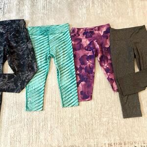 Bundle Women’s Activewear Pants Size Medium, Bundle Of 4 Leggings